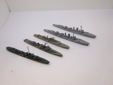Konvolut 5 kleine Schiffe
