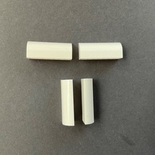 4 Lego Bogensteine 1x4x1/3 weiss NEU 6191