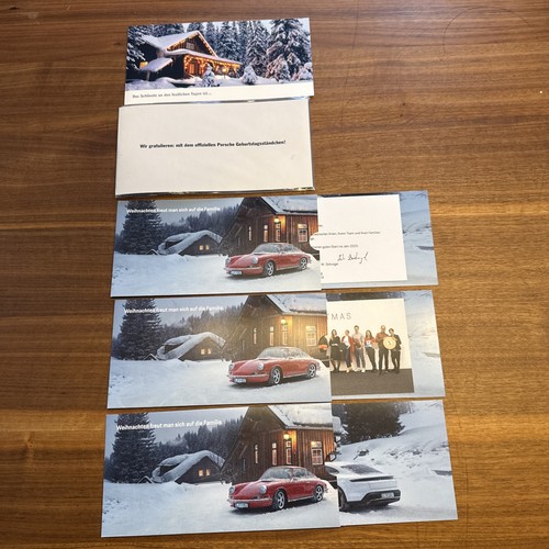 Porsche weihnachtskarten - porsche,