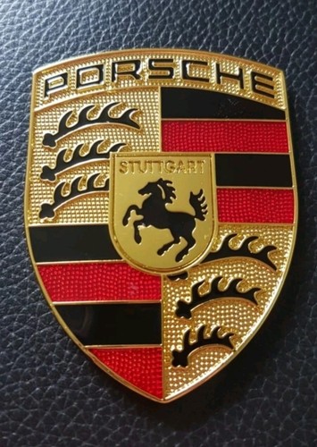 Orig porsche wappen farbig - wappen,