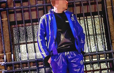 mr riegillio Kunstleder Jacke