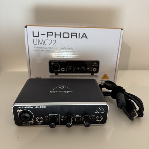 Behringer phoria umc22 usb - u-phoria,