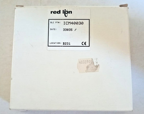 Icm40030 red lion controls - icm40030,