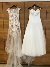 Brautkleid Gr. 40 2in1 Kleid Ivory Hochzeitskleid Kleemeier Valerie Tattoospitze