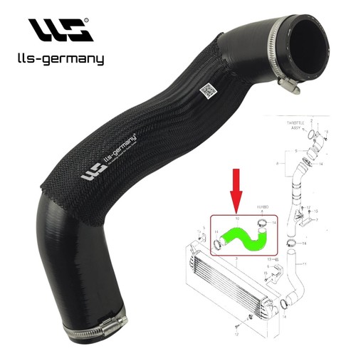 Turboschlauch für suzuki sx4 - turboschlauch,