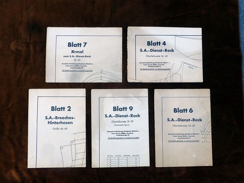 Original schnittmuster - 5x,