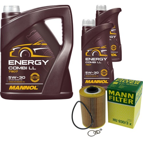 Inspektionspaket mannol - inspektionspaket, 5l