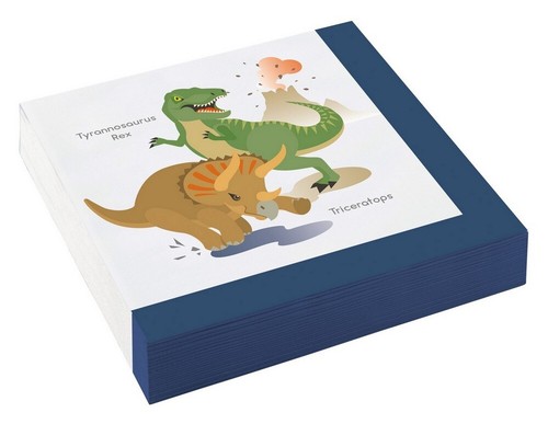 Servietten happy dinosaur - 20,