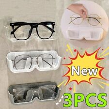 1-3x Brillenhalter Wandmontage Brillenständer Selbstklebender Brillen Lagerregal