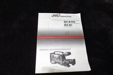 JVC GY-X1TC / GY-X1 Camcorder Bedienungsanleitung engl./deutsch/franz.