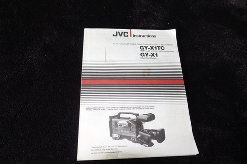 Jvc x1tc gy x1 camcorder - /, gy-x1