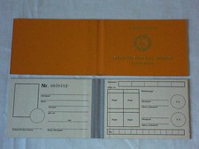 AUSWEIS DIENSTBUCH MDI