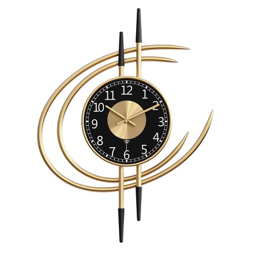 Wanduhr groß modern metall - groß,