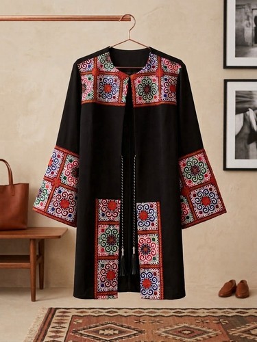 Damen kurti mantel lang l - lang, m/l