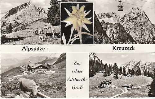 Alpspitze kreuzeck echtes - alpspitze,
