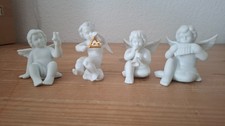 3 Porzellan Engel Rosenthal, 1 Porzellan Engel Hutschenreuther