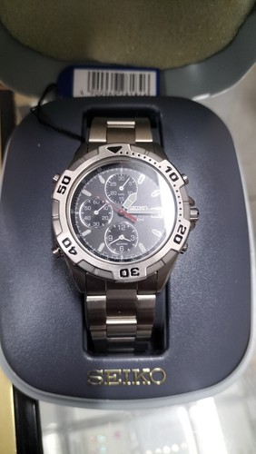 Seiko chronograph edelstahl - chronograph,