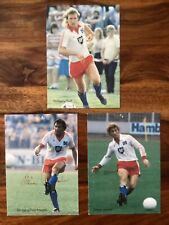 ?HSV 3 Autogrammkarten Magath➕Rolff➕Jakobs⭐️Hamburger SV Fußball AK BP Trikot?