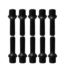 10 Schwarze Radschrauben