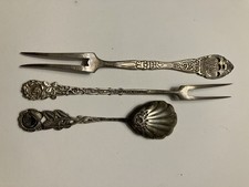 Antikes Silber Beilagen