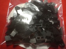 93x LEGO Schrägstein Dachstein schwarz 1x2 Slope brick 3040