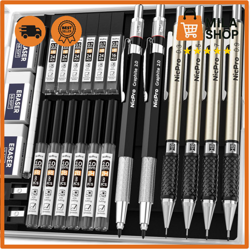 Druckbleistift set stueck 4 - druckbleistift,