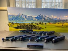 16 Einheiten Kühne & Nagel Spedition LKW`s Sattel Gliederzüge HO