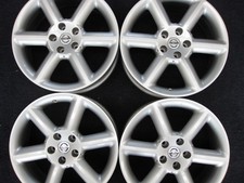 RARITÄT - 4 ORIGINAL Alufelgen 8x18 für Nissan 350Z  40300-CD128 40300-CD129 