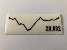 Aufkleber Streckenprofil