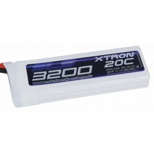 SLS XTRON Lipo Akku 3200mAh 3S1P 11,1V 20C+/40C XT60 SLSXT32003120 XT-60