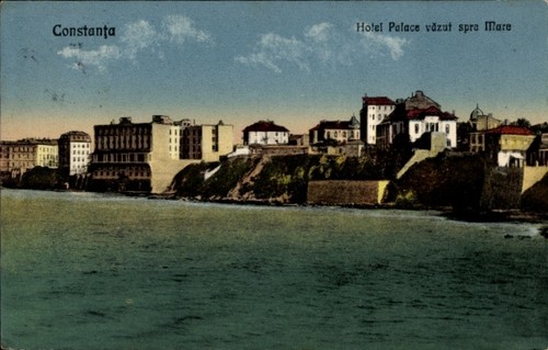 Constanta rumänien hotel - ak,