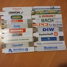 Zollstocksammlung 20 Stück