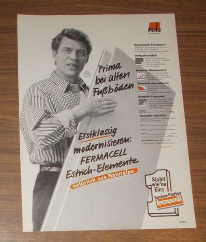 Seltene werbung fermacell - werbung,