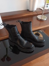 Damen Chelsea boots Gr. 40 von "even 0dd" in schwarz, Leder wenig getragen