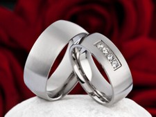 2 edle Verlobungsringe