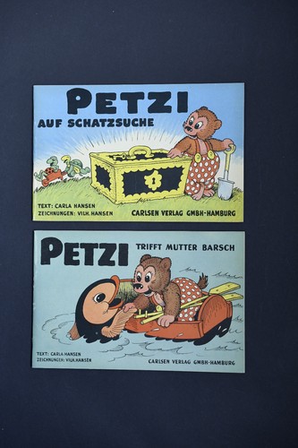 Petzi comicbuch querformat - 2x,