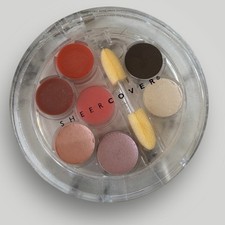 Sheer Cover Cream Eyeliner + Creme Highlighter + Lipgloss Palette Neu VERSIEGELT