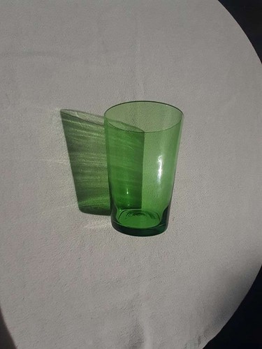 Vintage glas vase mid century - glas,