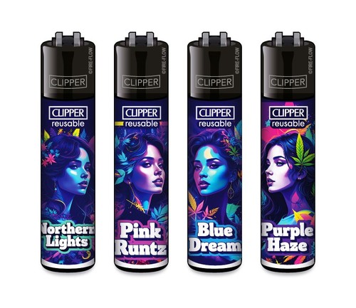 Clipper feuerzeug 4er - 4er, set