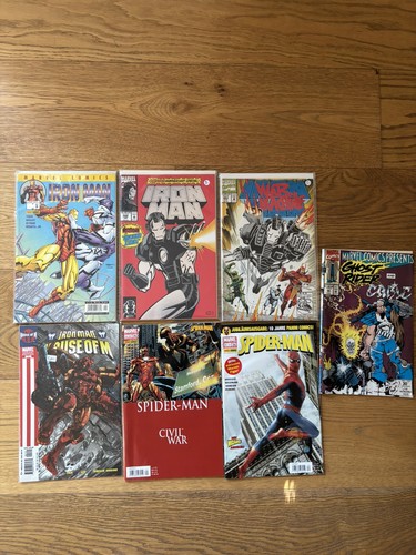 Marvel comic paket iron - comic, man