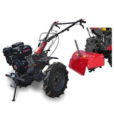 Einachsschlepper Motor Einachser WM1100FE Set Axensperrer Benzin Bodenfräse 13PS