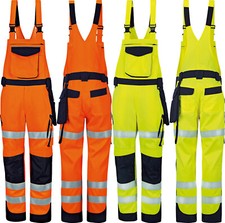 Vizwell Warnschutz Latzhose