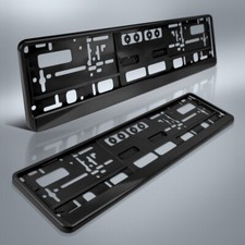 Kennzeichenhalter schwarz - kennzeichenhalter,