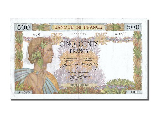 Geldschein frankreich 500 - frankreich,,