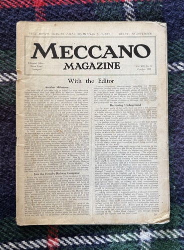 Vintage meccano magazine - vintage,