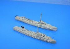 Schiffsmodell-Konvolut 1:1250...Dt. Schnellboote..S 26 und S 7..Neptun 1088 A/B