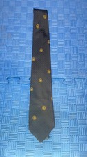 Atwardson Silk Tie Black Crest
