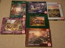 6 Stück --- Thomas Kinkade Puzzle 1000 Teile - Schmidt --- 