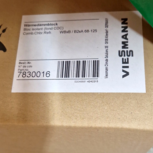 Viessmann wärmedämmblock - viessmann,
