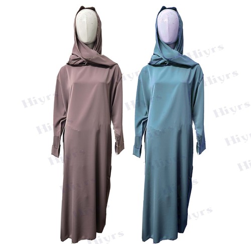 Damen goldrand dubai abaya - abaya, mit